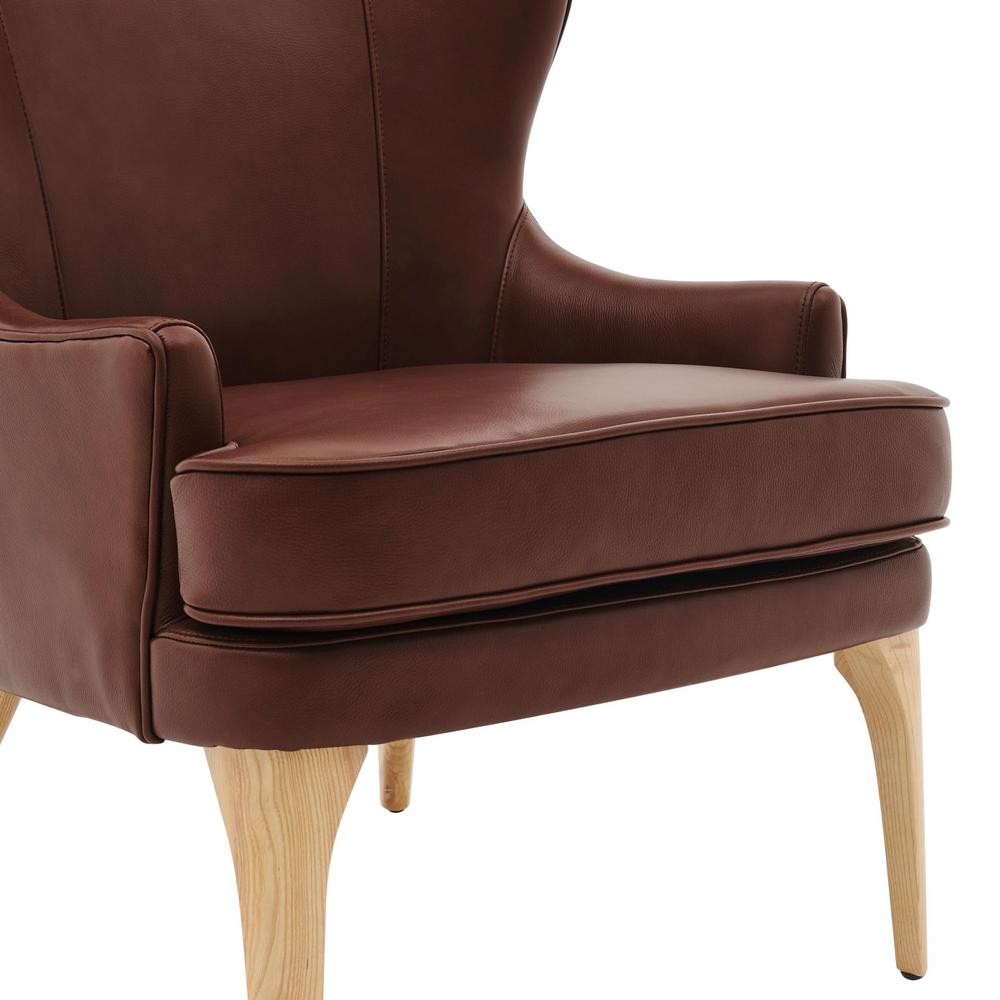 Bjorn Top Grain Leather Accent Chair. Picture 6