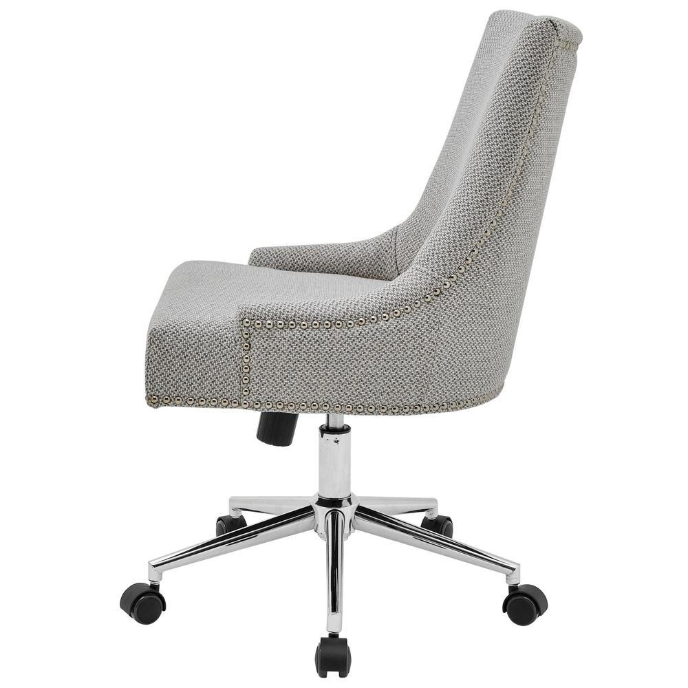 Charlotte Fabric Office Chair, Cardiff Gray. Picture 3