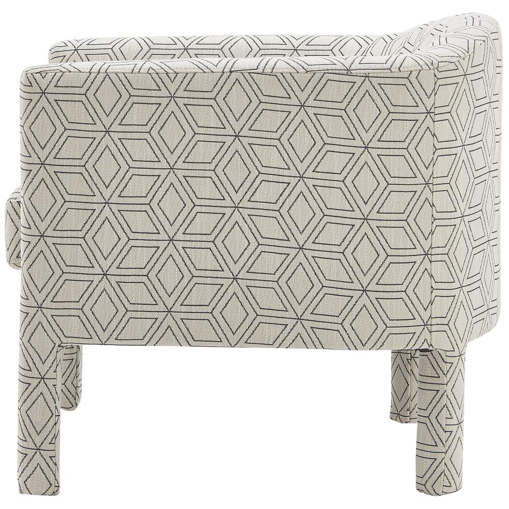 Jennifer Fabric Accent Arm Chair. Picture 3