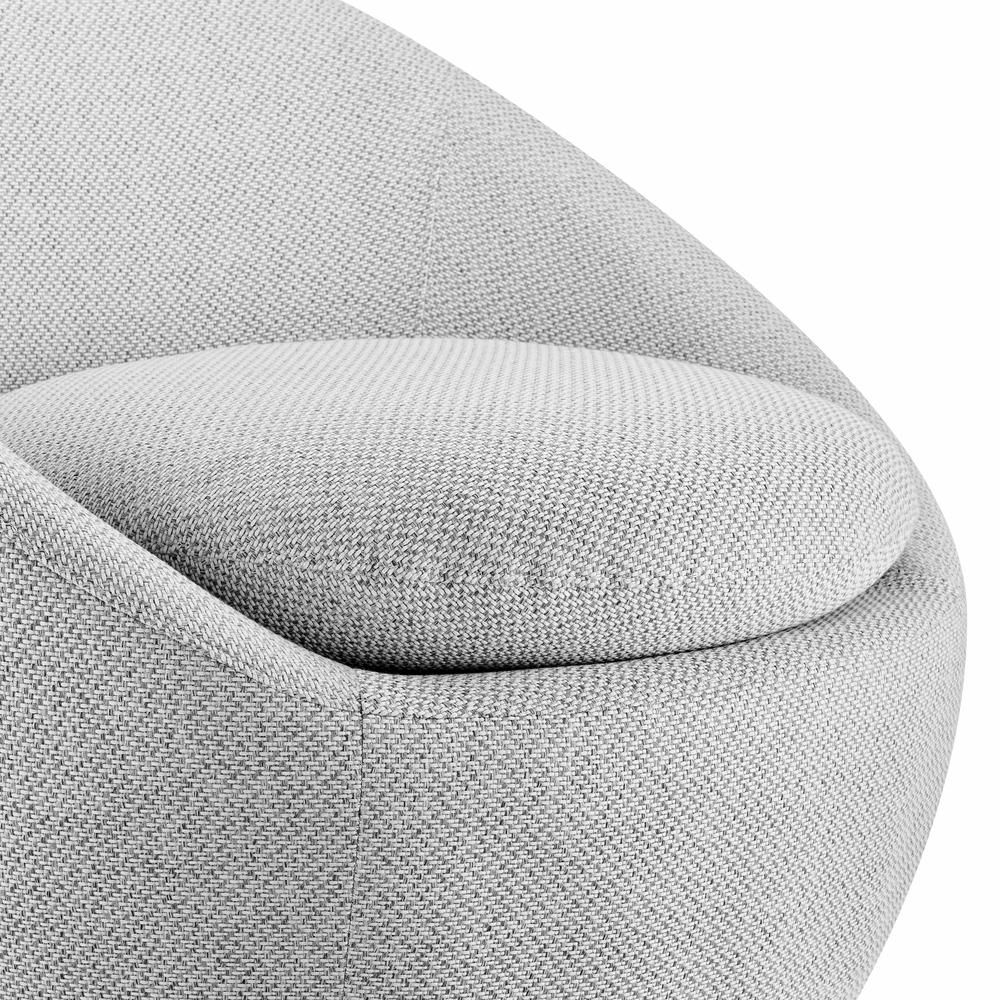 Adelmo Fabric Swivel Accent Chair. Picture 9