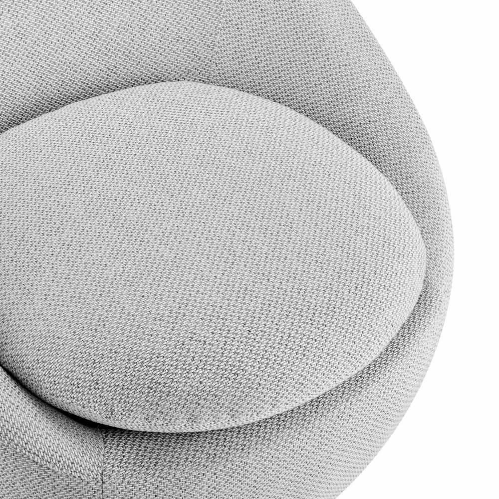 Adelmo Fabric Swivel Accent Chair. Picture 8