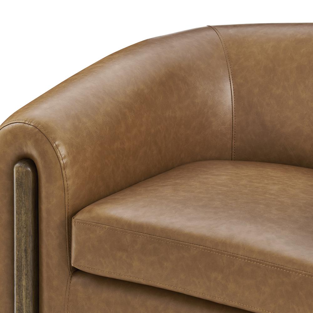 Cordelia PU Accent Arm Chair. Picture 7