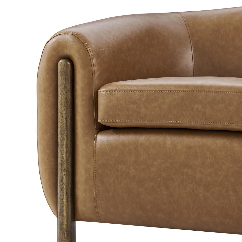 Cordelia PU Accent Arm Chair. Picture 8