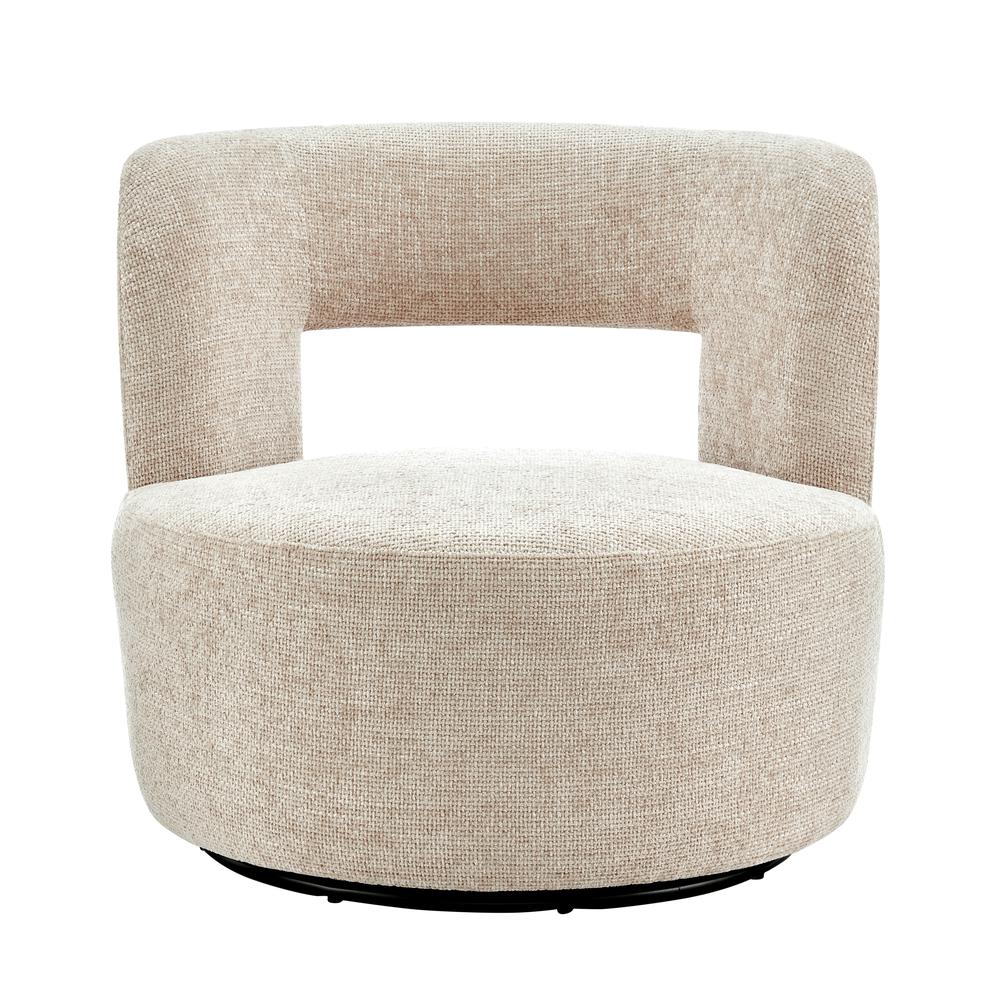 Jazzlyn Fabric Swivel Accent Chair. Picture 2