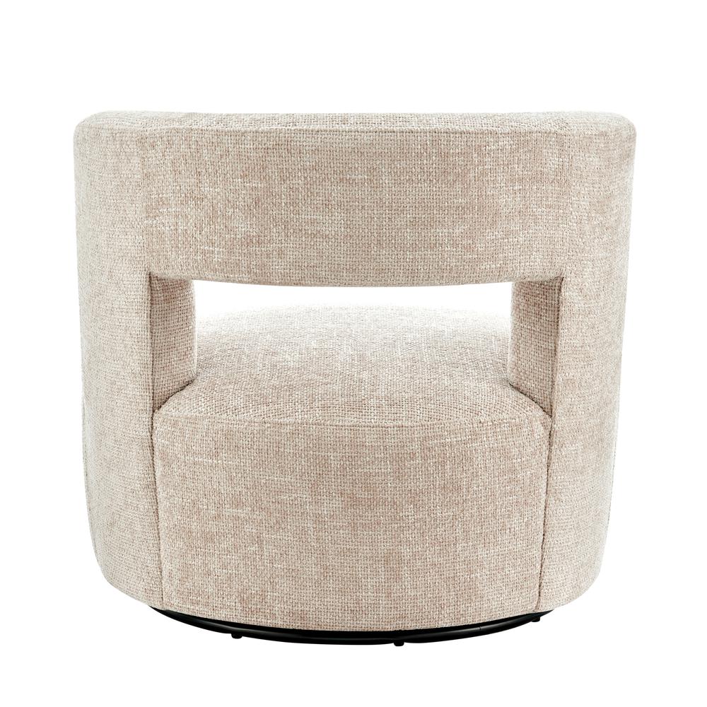 Jazzlyn Fabric Swivel Accent Chair. Picture 4