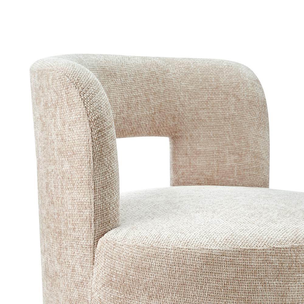 Jazzlyn Fabric Swivel Accent Chair. Picture 8