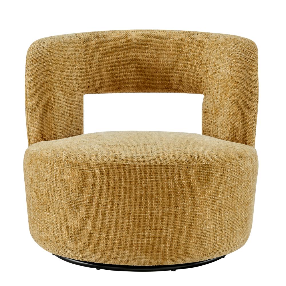Jazzlyn Fabric Swivel Accent Chair. Picture 2