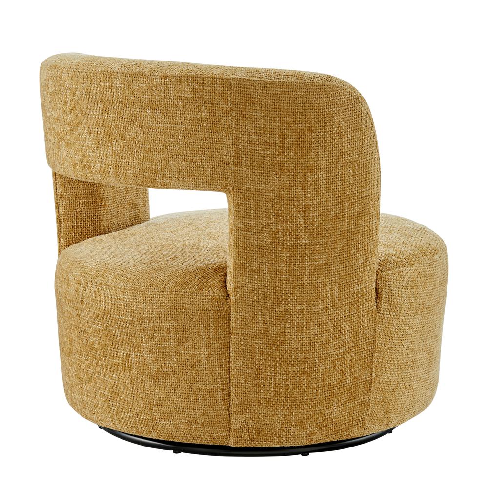 Jazzlyn Fabric Swivel Accent Chair. Picture 5