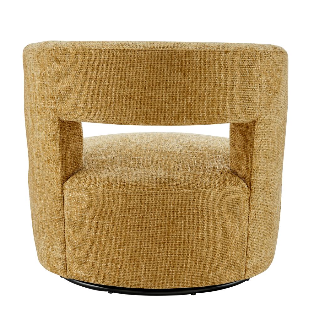 Jazzlyn Fabric Swivel Accent Chair. Picture 4