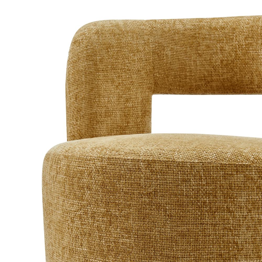 Jazzlyn Fabric Swivel Accent Chair. Picture 8