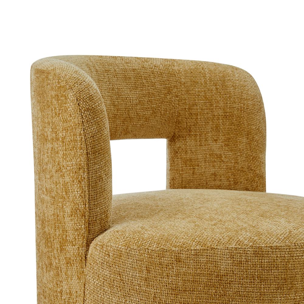 Jazzlyn Fabric Swivel Accent Chair. Picture 7