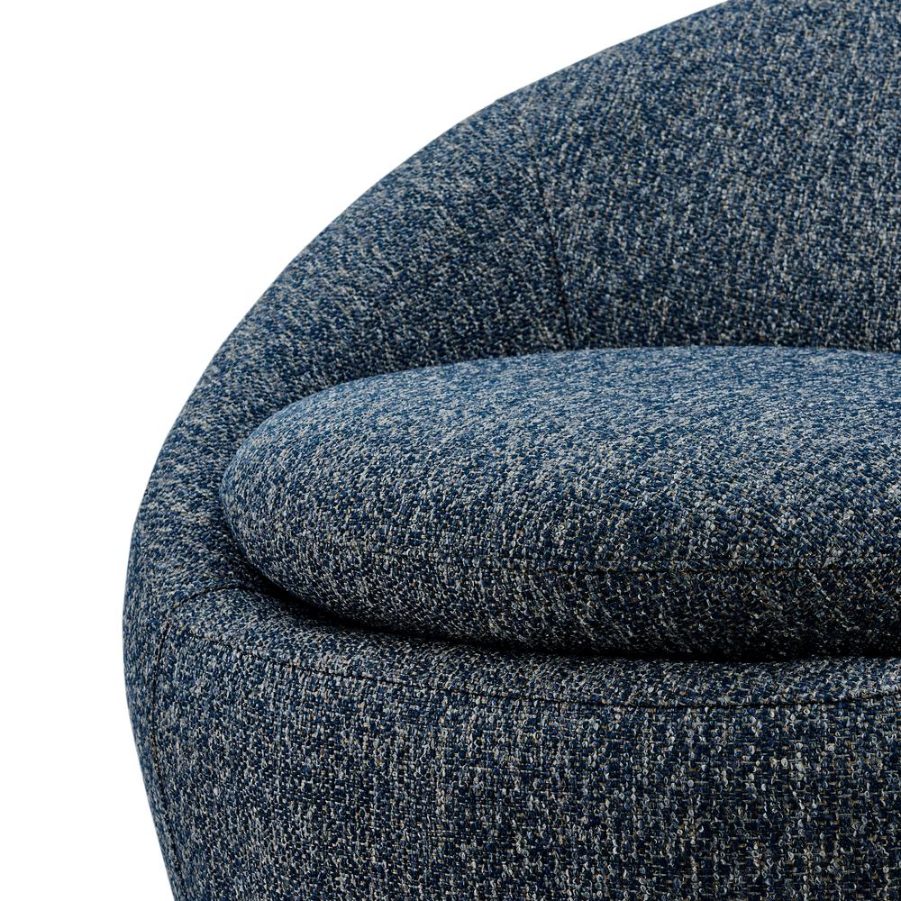 Adelmo Fabric Swivel Accent Chair. Picture 6