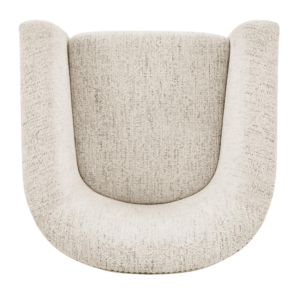 Ernest Fabric Swivel Accent Arm Chair. Picture 6