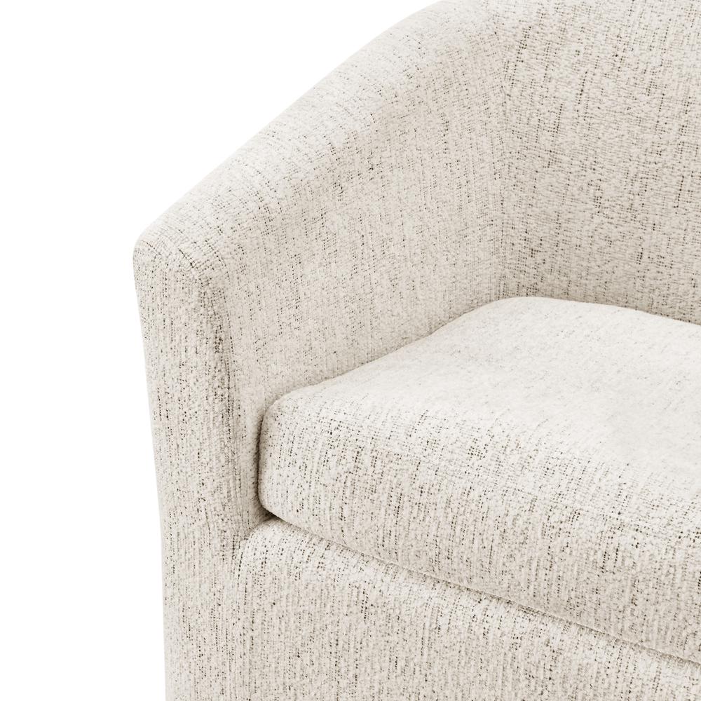 Ernest Fabric Swivel Accent Arm Chair. Picture 8