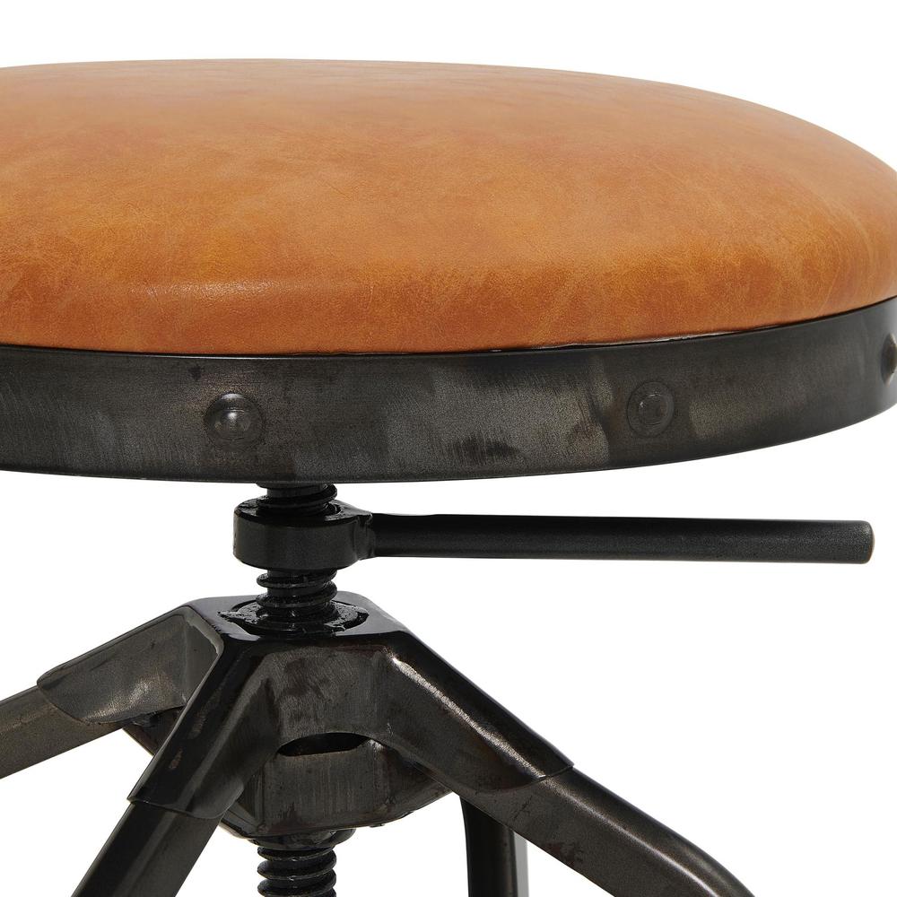 Industrial PU Adjustable Stool. Picture 7