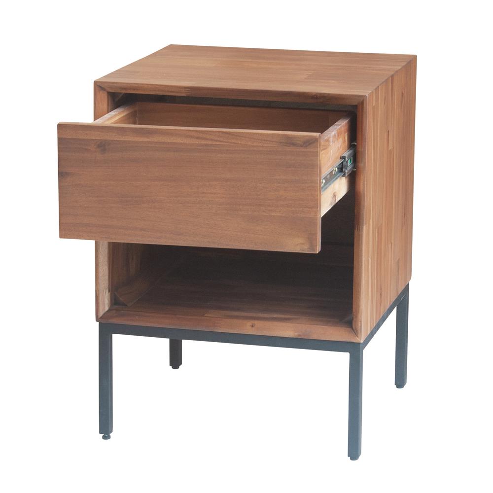 Hathaway 1-Drawer Night Stand. Picture 4