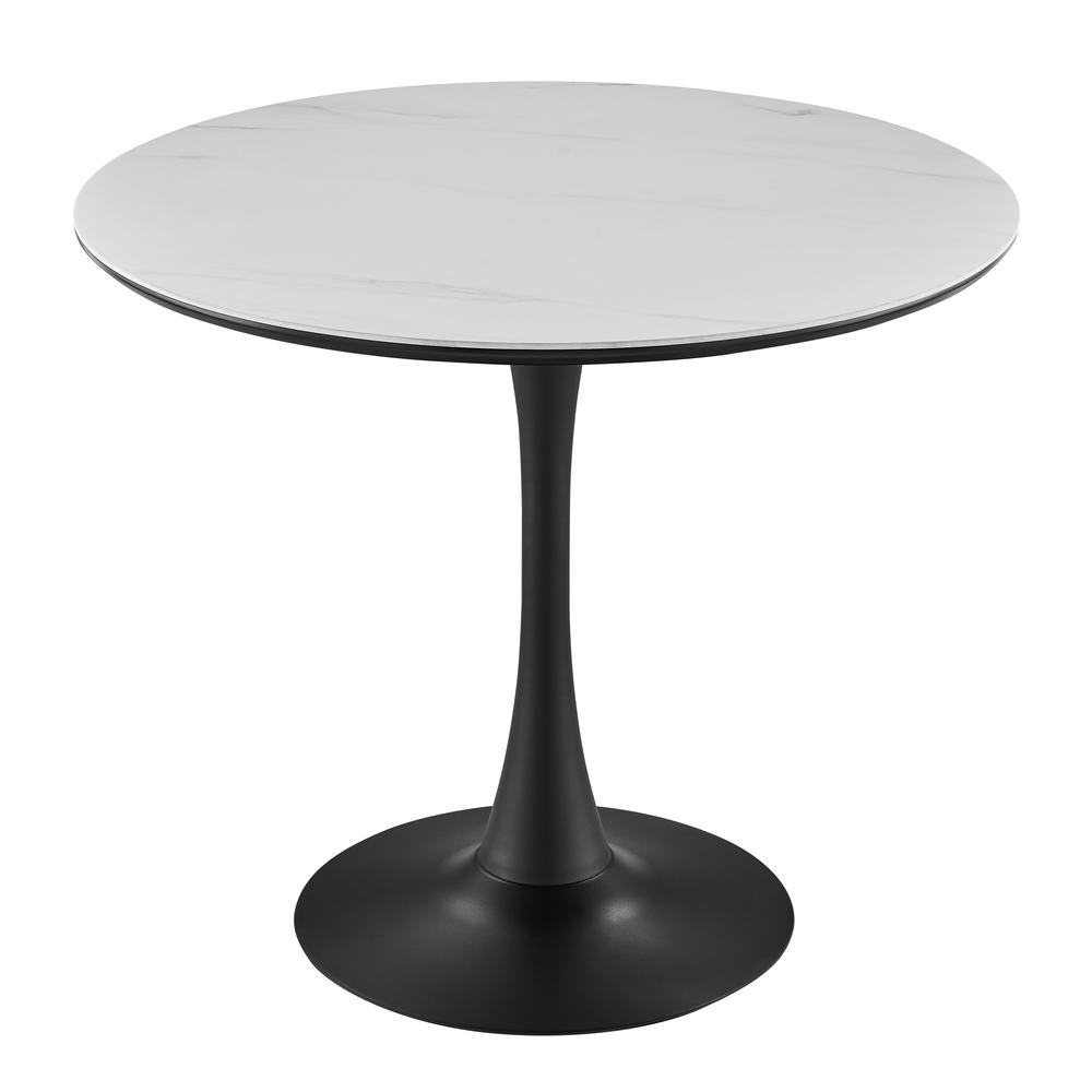 Anson Ceramic Top 35.5" Round Dining Table. Picture 1