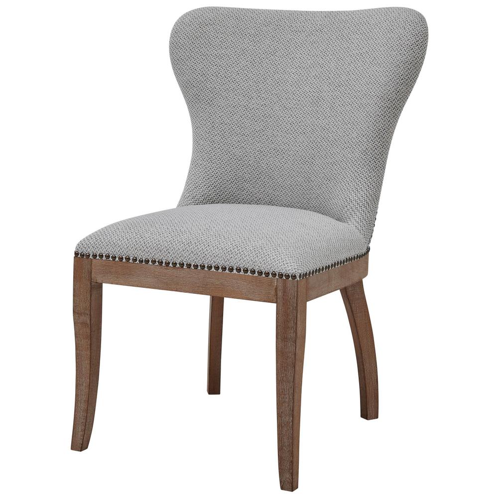 Dorsey Fabric Chair , (Set of 2), Cardiff Gray. The main picture.