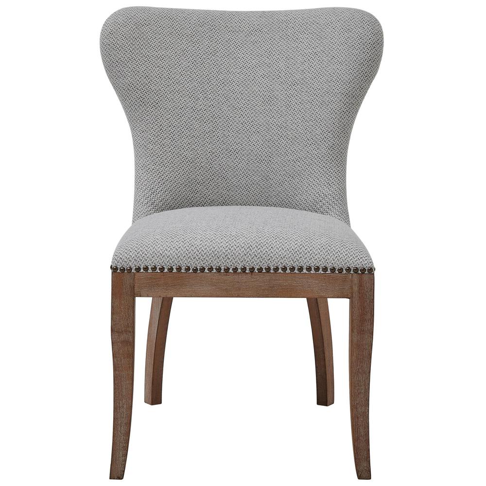 Dorsey Fabric Chair , (Set of 2), Cardiff Gray. Picture 2