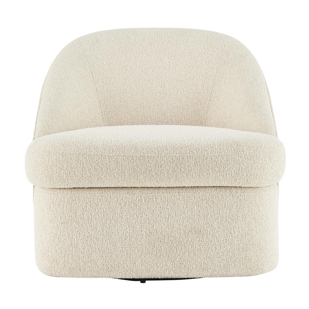 Hurley Fabric Swivel Accent Chair. Picture 2