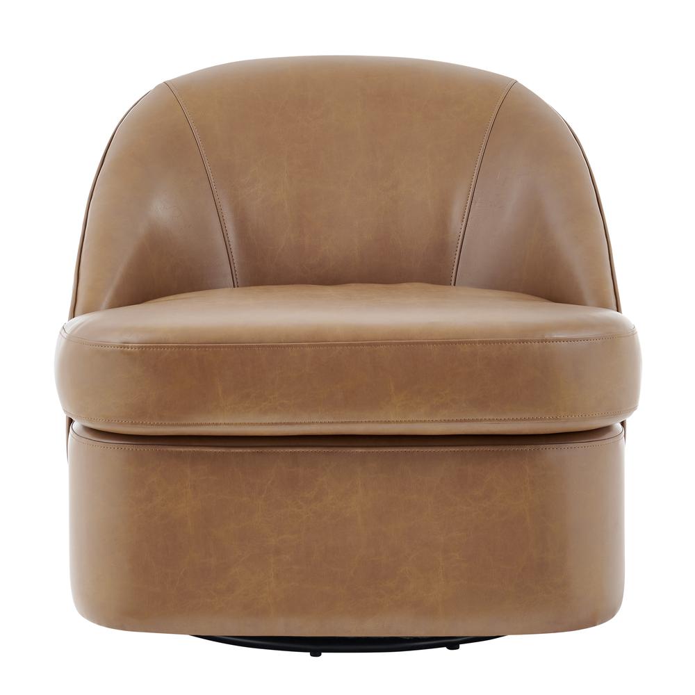 Hurley PU Swivel Accent Chair. Picture 2