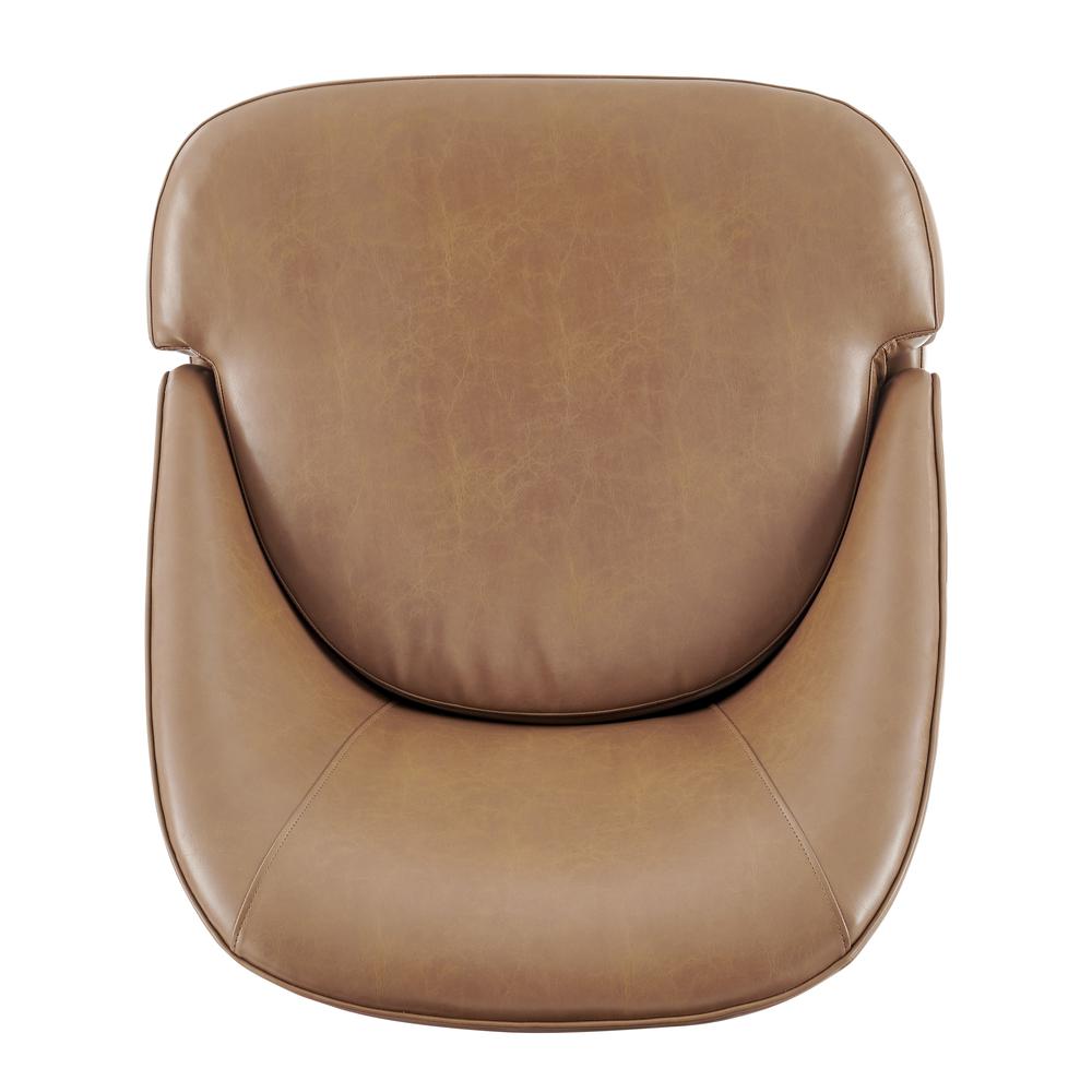 Hurley PU Swivel Accent Chair. Picture 6