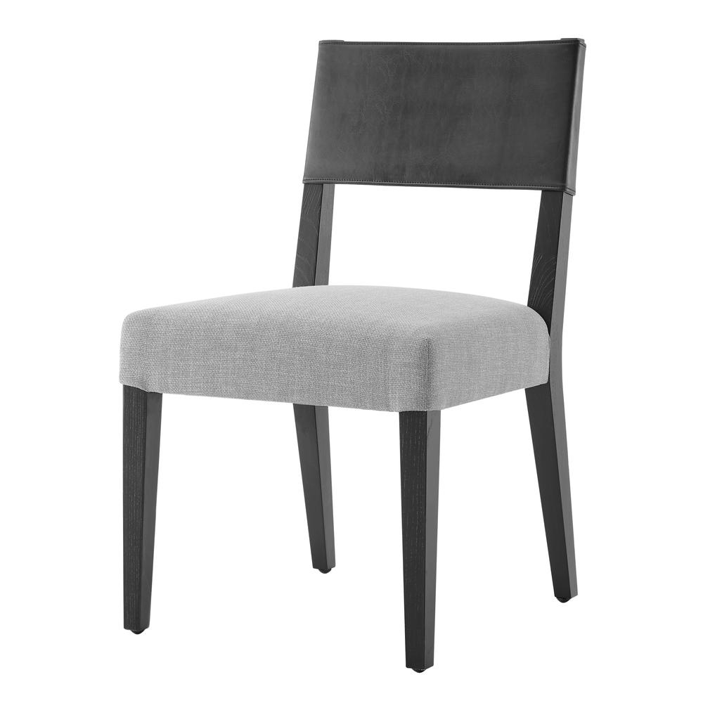Kylo PU/ Fabric Dining Side Chair, (Set of 2). Picture 1