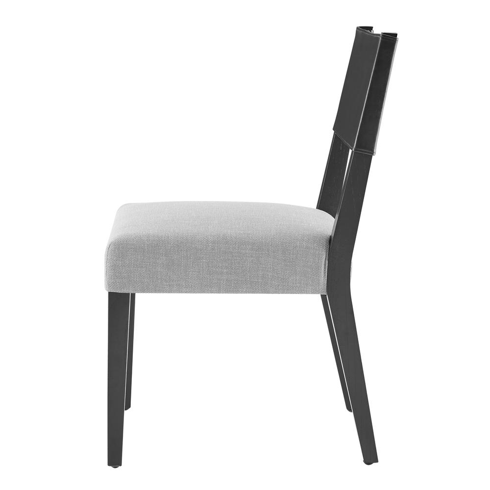 Kylo PU/ Fabric Dining Side Chair, (Set of 2). Picture 3