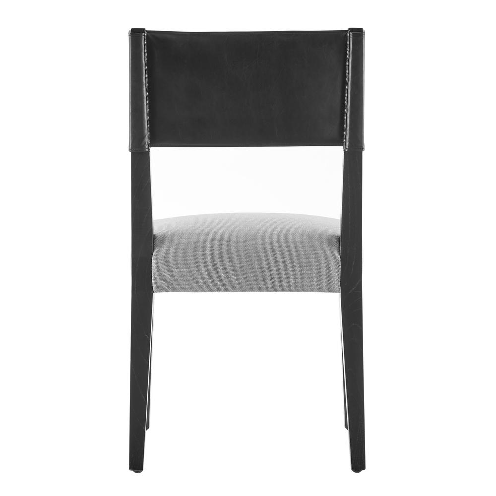 Kylo PU/ Fabric Dining Side Chair, (Set of 2). Picture 4