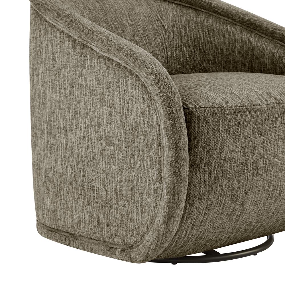 Margareth Fabric Swivel Accent Arm Chair. Picture 8