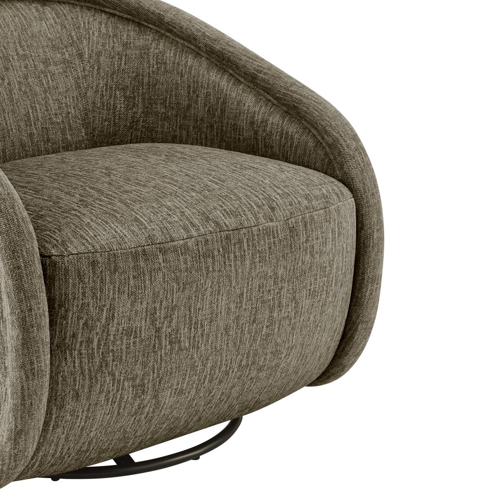 Margareth Fabric Swivel Accent Arm Chair. Picture 7