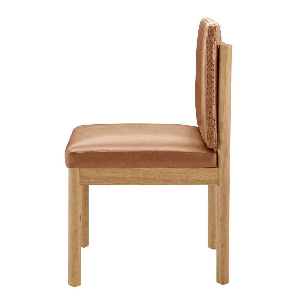 Melvin PU Dining Side Chair, (Set of 2). Picture 3