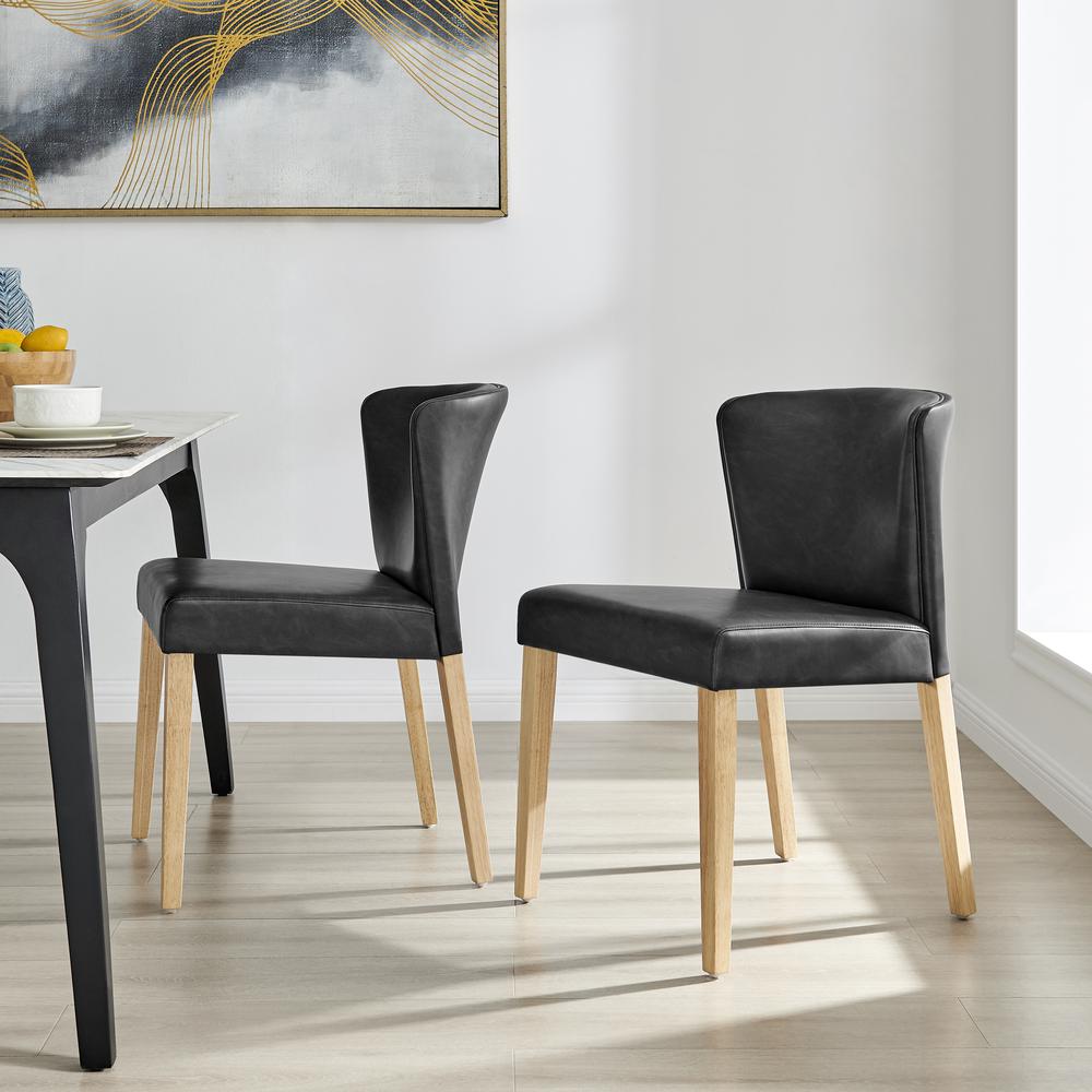 Albie PU Dining Side Chair, (Set of 2). Picture 11