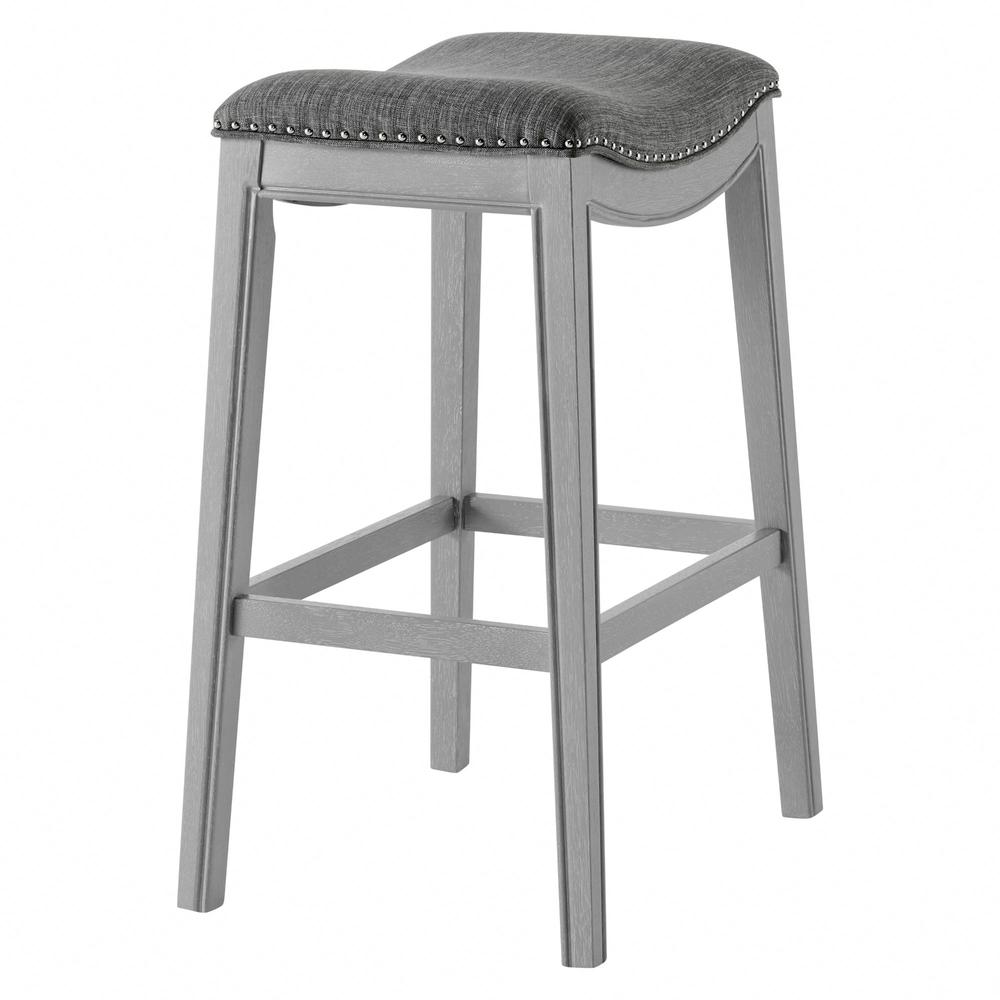 Fabric Bar Stool. Picture 4