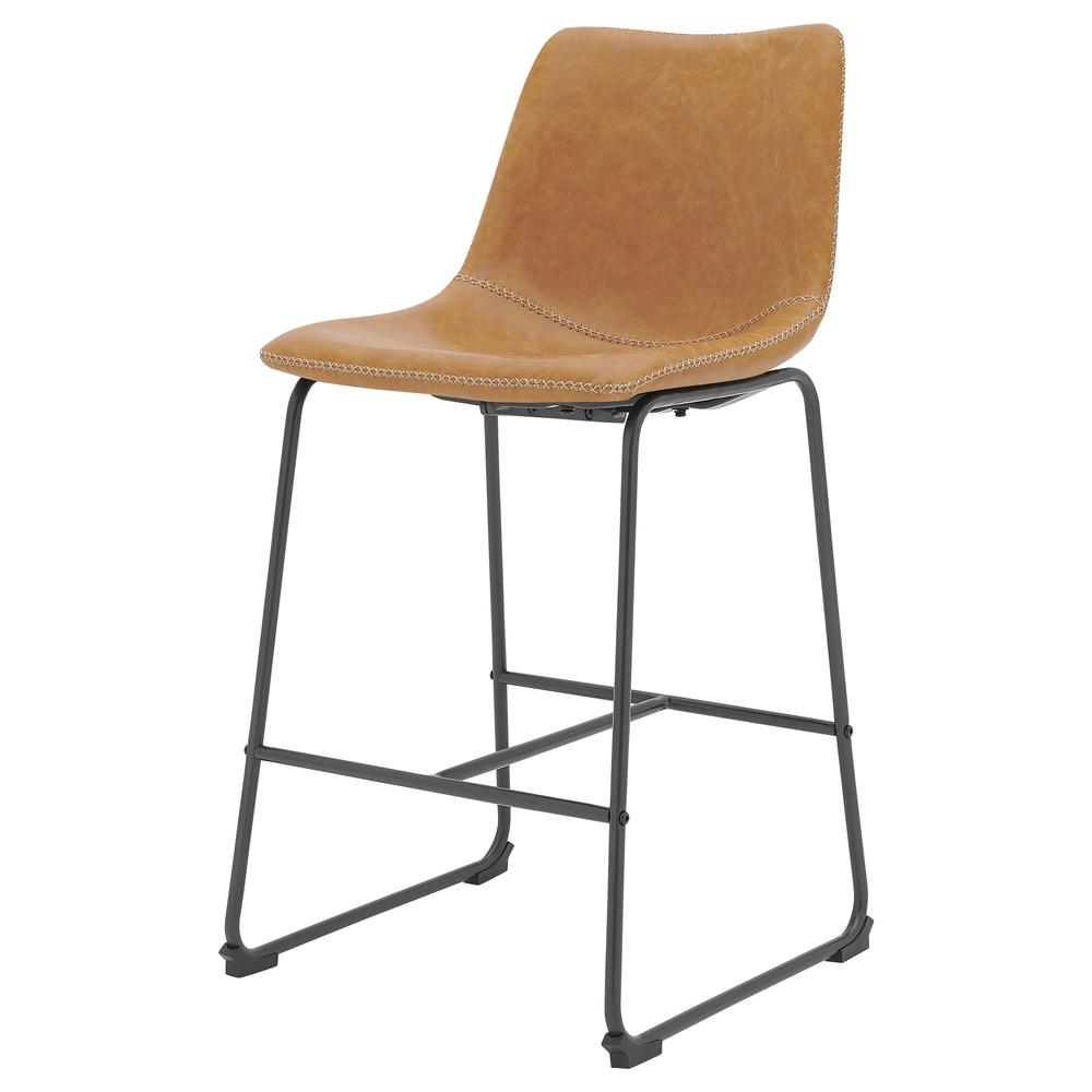 Vesta PU Counter Stool, (Set of 2). Picture 1