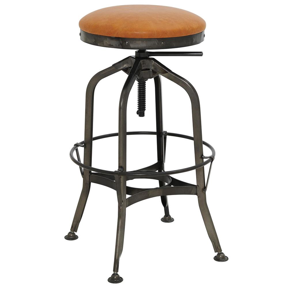 Industrial PU Adjustable Stool. Picture 1