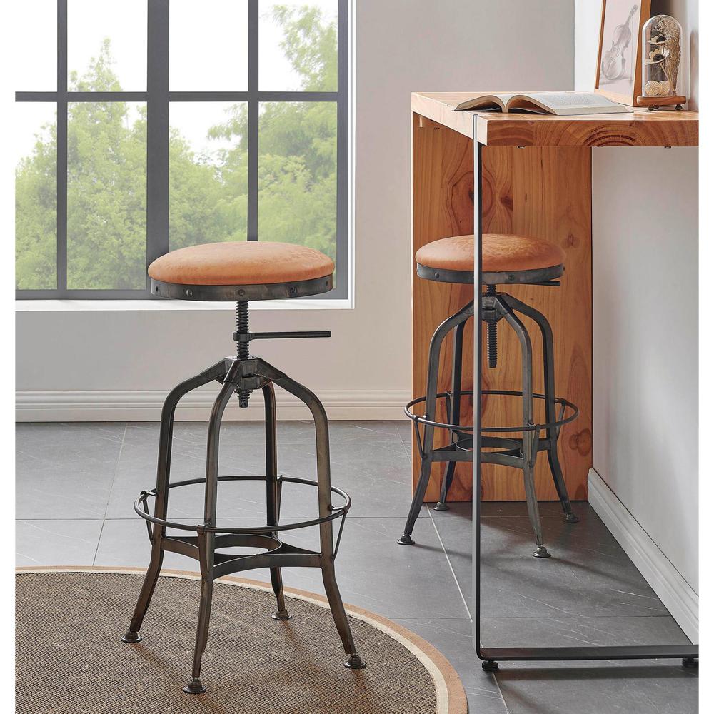 Industrial PU Adjustable Stool. Picture 9