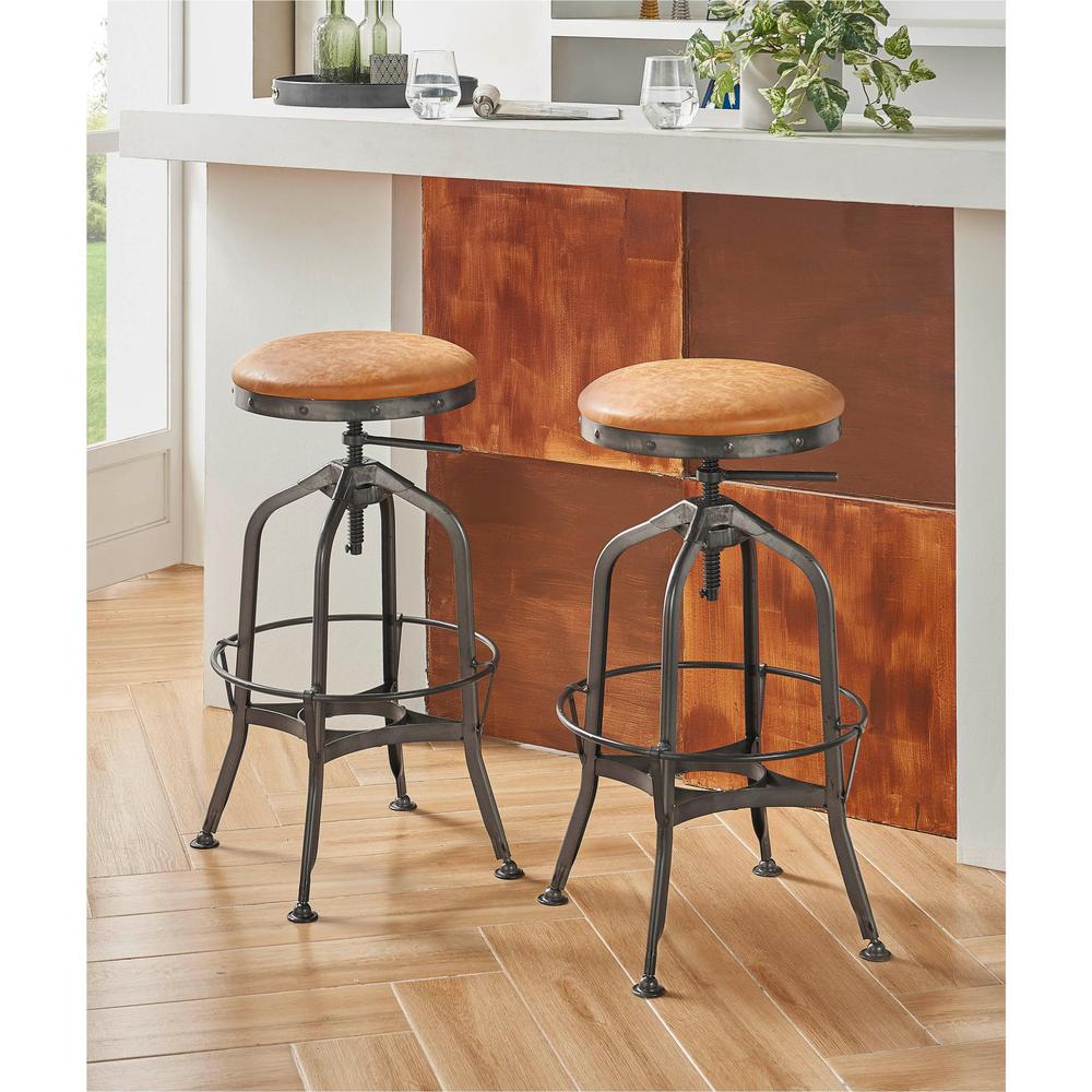 Industrial PU Adjustable Stool. Picture 8