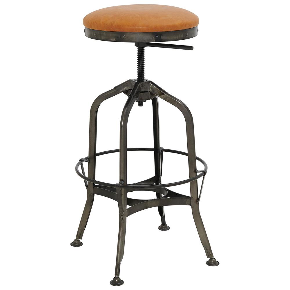 Industrial PU Adjustable Stool. Picture 2
