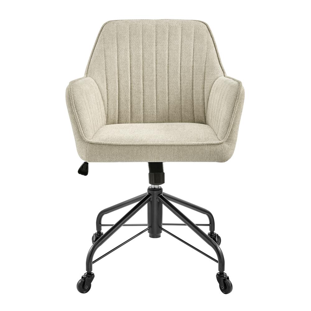 Thompson Fabric Swivel Office Arm Chair. Picture 2