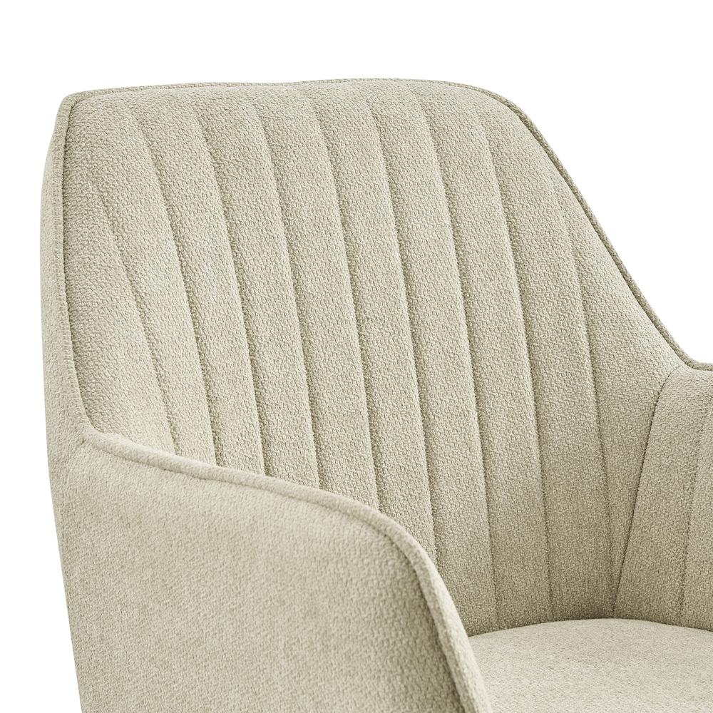 Thompson Fabric Swivel Office Arm Chair. Picture 6