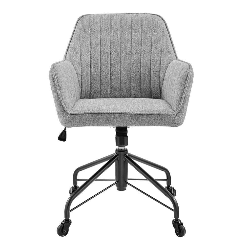 Thompson Fabric Swivel Office Arm Chair. Picture 2
