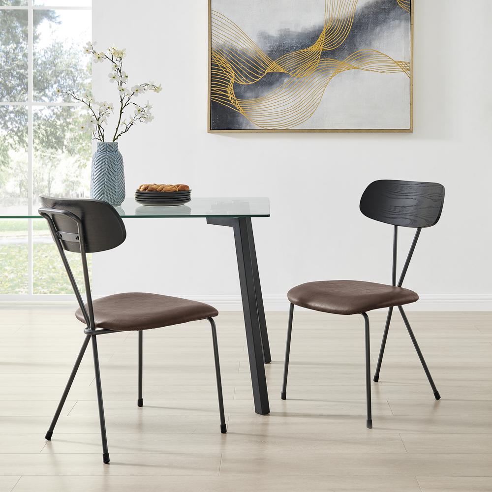 Elise PU Dining Side Chair, (Set of 4). Picture 12