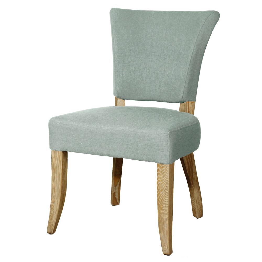 Austin Side Chair, (Set of 2), Soft Blue. Picture 2