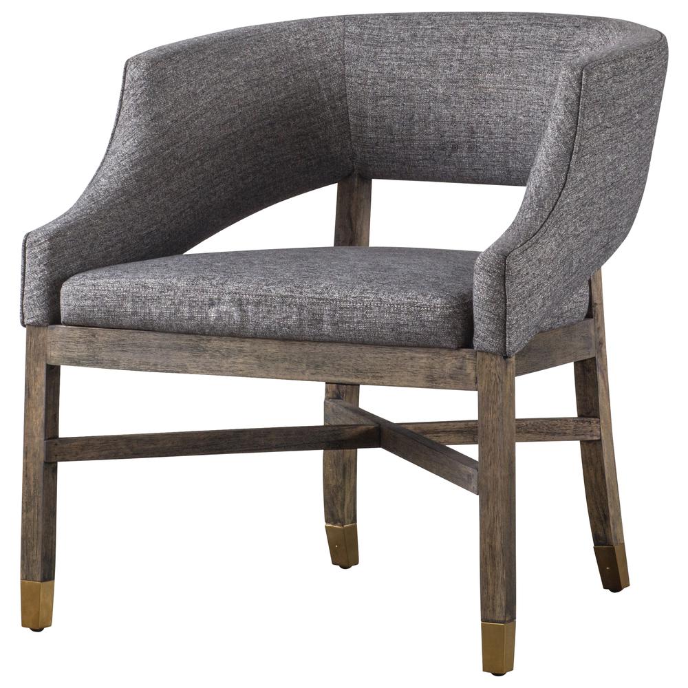 Fabric Chair, Century Gray. Picture 1