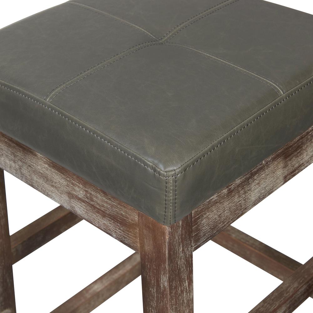 Valencia Bonded Leather Counter Stool. Picture 4