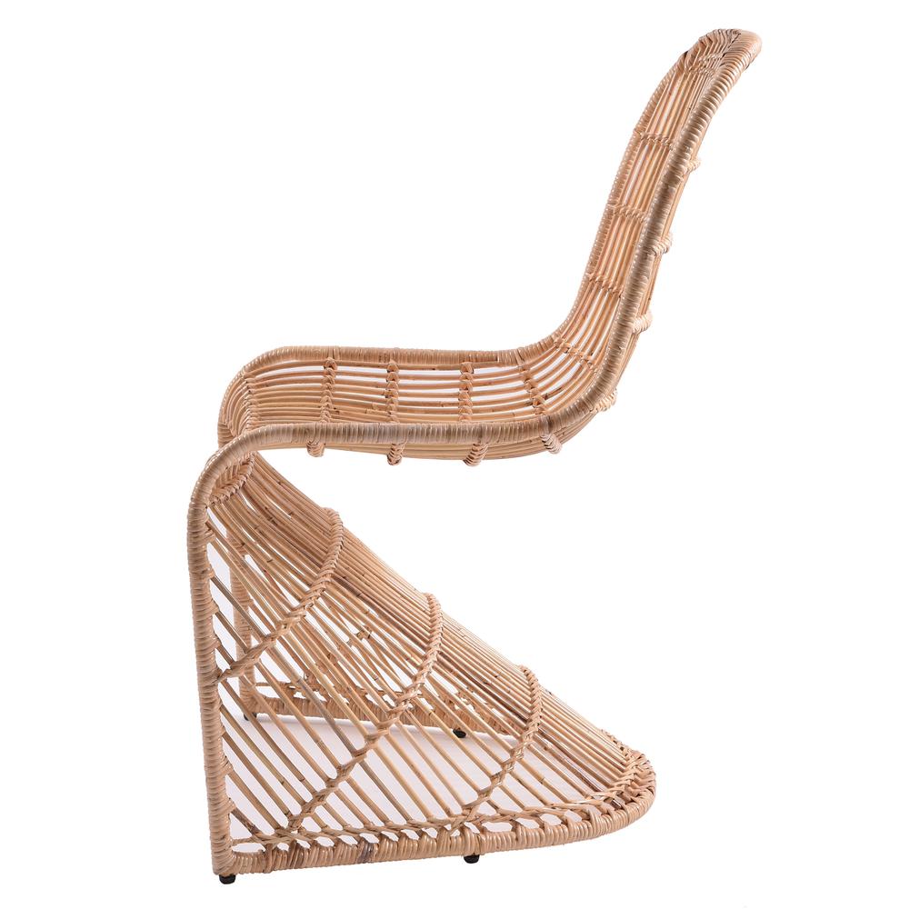 Groovy Rattan Chair, (Set of 2). Picture 3