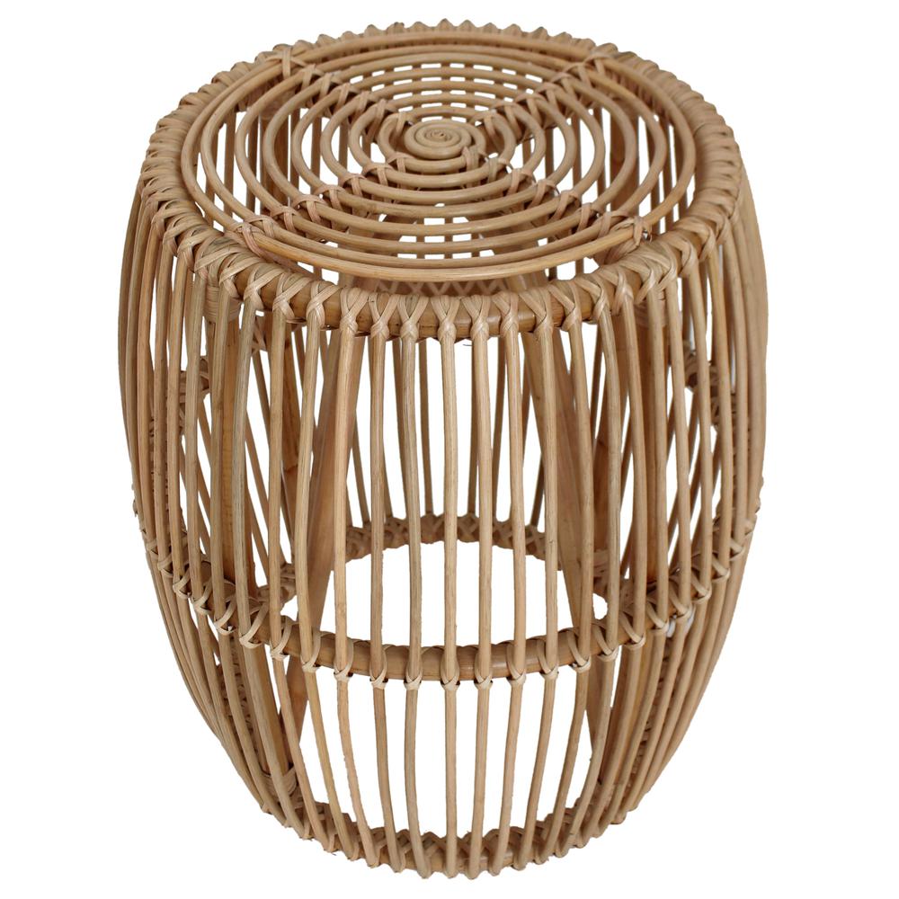 Rattan End Table. Picture 3
