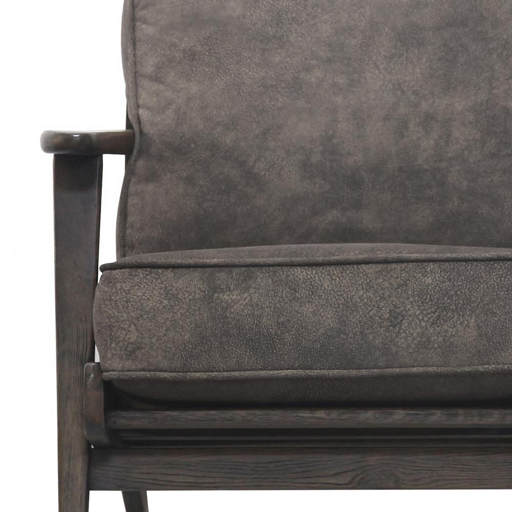 Accent Chair, Pewter Hide. Picture 6
