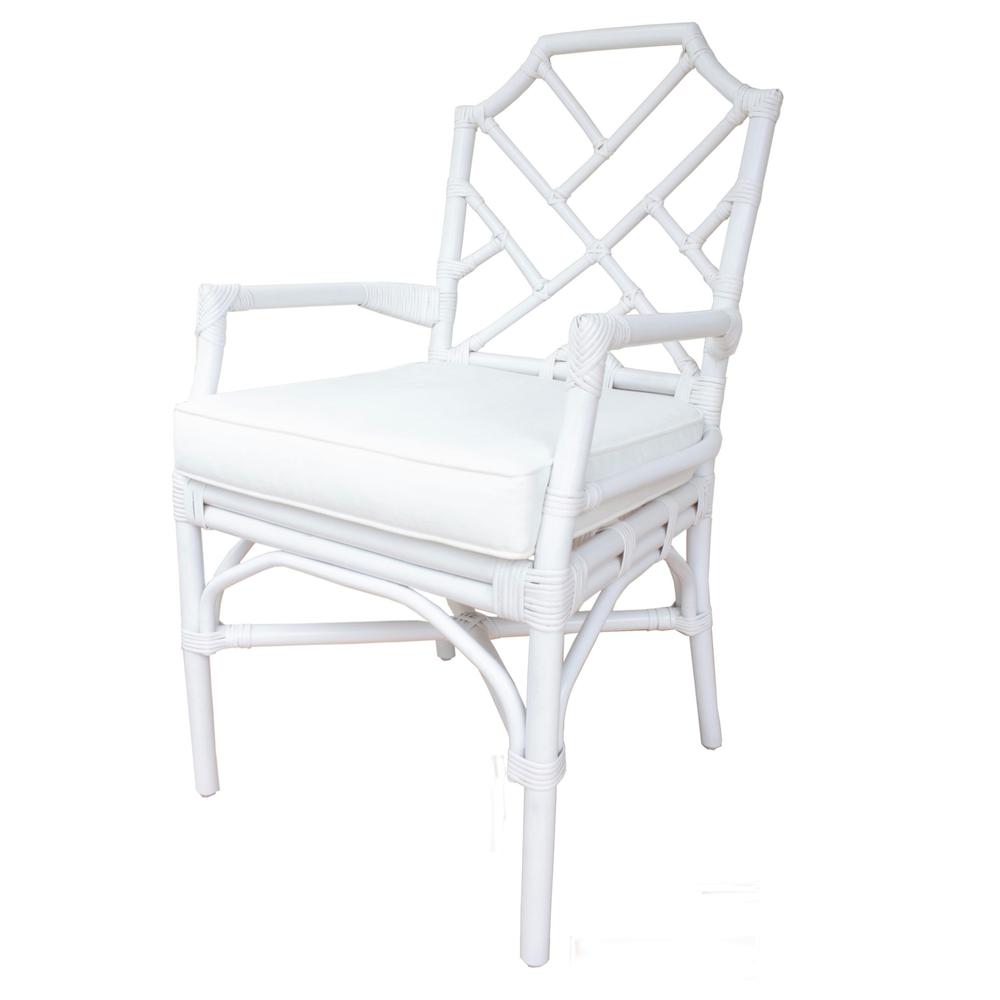 Kara Rattan Arm Chair. Picture 1